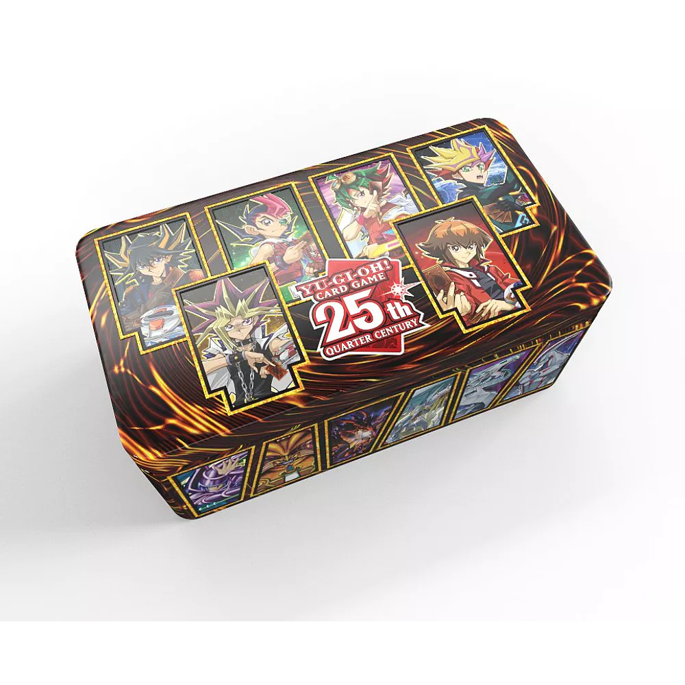 YUGIOH - 25TH ANNIVERSARY TIN: DUELING HEROES CASE OF 12 (PRE-ORDER) YUGIOH - 25TH ANNIVERSARY TIN: DUELING HEROES CASE OF 12 (PRE-ORDER)