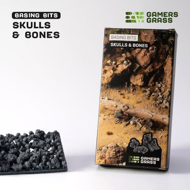 Gamers Grass Basing Bits - Skulls & Bones
