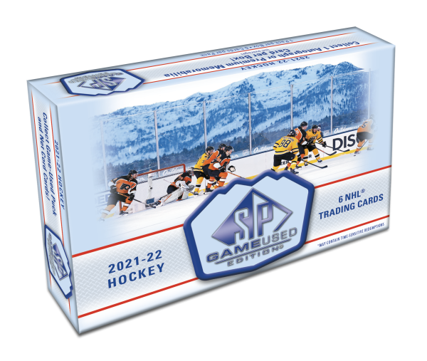 2021-22 Upper Deck Sp Game Used Hockey Hobby Box