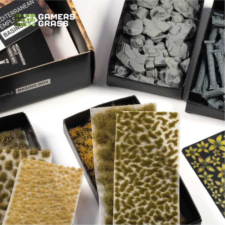 Gamers Grass Mediterranean Temple Basing Box