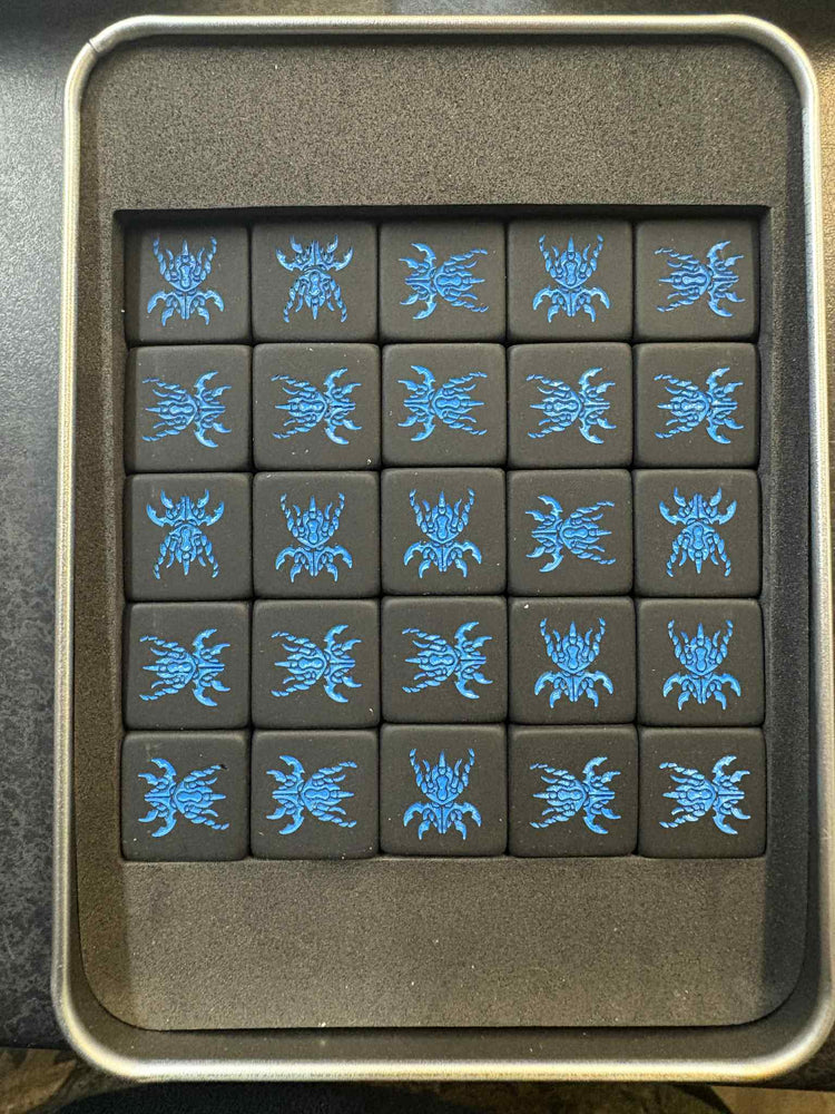 SkaredCast - Matte Black - Blue Pip