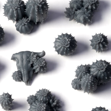 Gamers Grass Basing Bits - Barrel Cacti