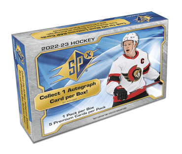 2022-23 SPX Hockey Hobby Box