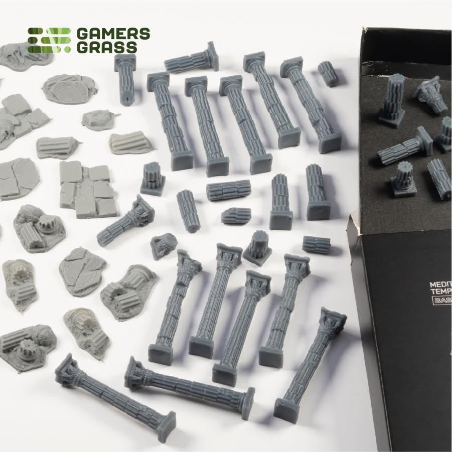 Gamers Grass Mediterranean Temple Basing Box