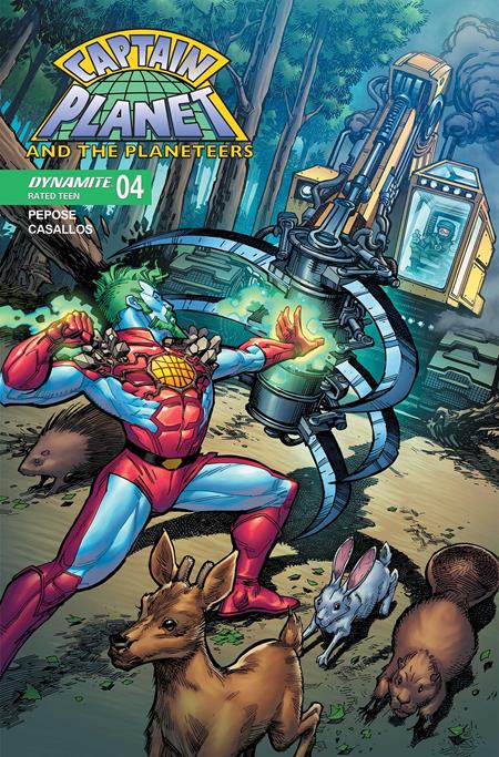 CAPTAIN PLANET #4 CVR A CHAD HARDIN