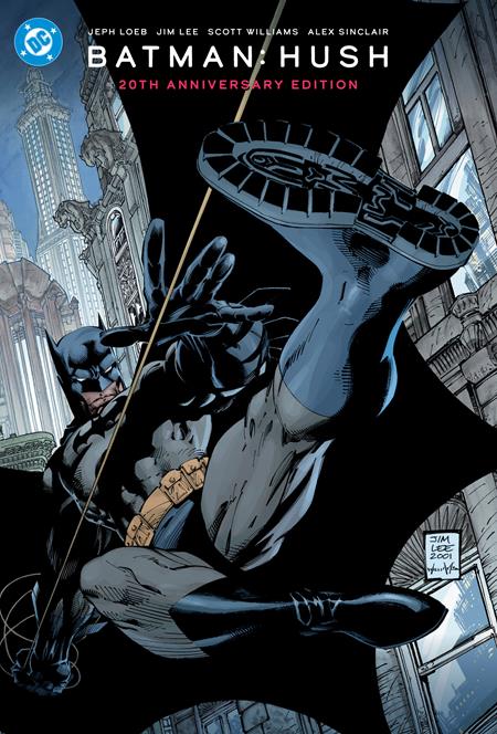 BATMAN HUSH 20TH ANNIVERSARY EDITION HC VARIANT DUSTJACKET