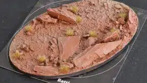 Battle Ready Bases - Badlands 170mm oval