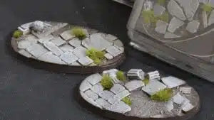 Battle Ready Bases - Temple 90mm oval
