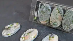 Battle Ready Bases - Urban Warfare 75mm oval