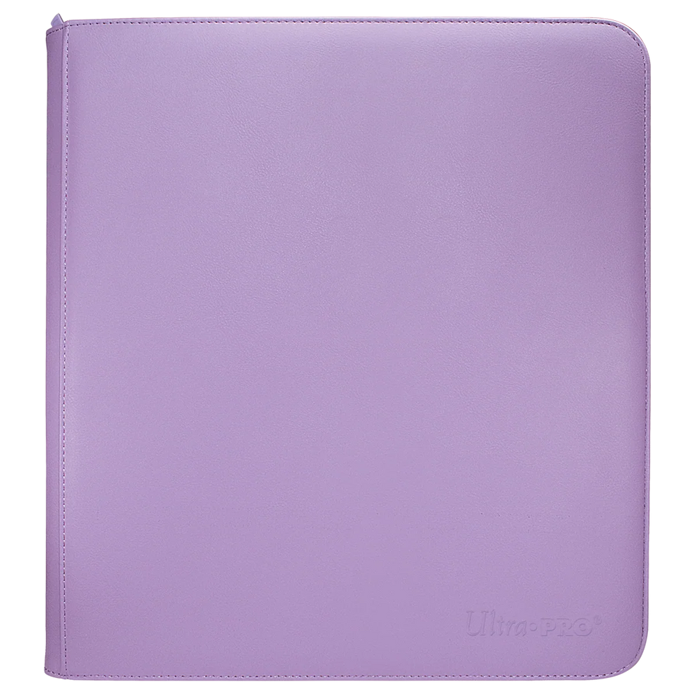 ULTRA PRO PURPLE VIVID 12-POCKET ZIPPERED PRO BINDER
