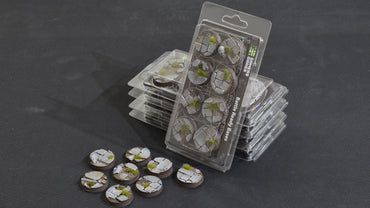 Gamers Grass Battle Ready Bases - Temple - Round 32mm (x8)