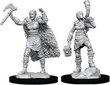 Dnd Unpainted Minis Wv12 Female Human Barbarian