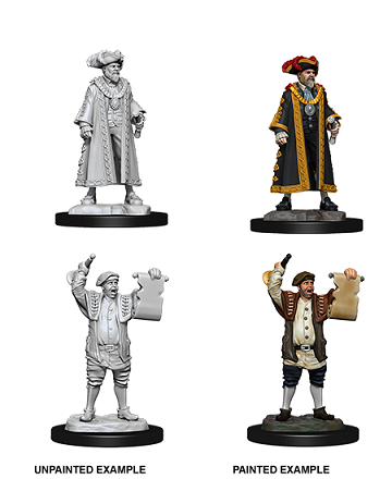 Wizkids Unpainted Minis Wv10 Mayor And Town Crier