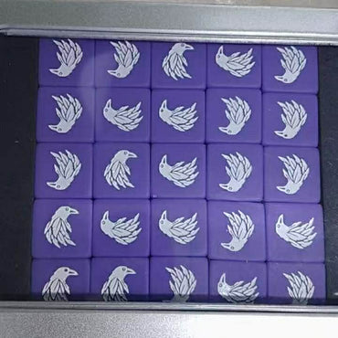Pre-Order: Red Dragon Dice: Purple & White Raven