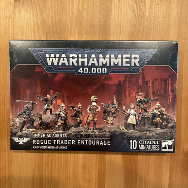 Rogue Trader Entourage and Voidsmen-at-arms
