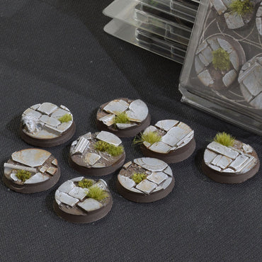 Gamers Grass Battle Ready Bases - Temple - Round 32mm (x8)