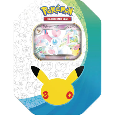 Pokemon - 30th Celebration - Tin - Sylveon ex (Pre-Order)