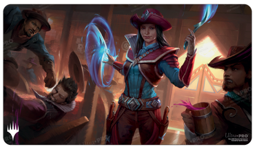 Outlaws of Thunder Junction Stella Lee, Wild Card Standard Gaming Playmat for Magic: The Gathering