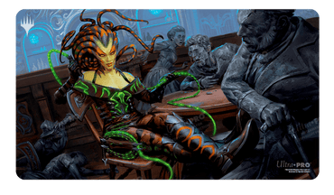 Outlaws of Thunder Junction Vraska, the Silencer Key Art Standard Gaming Playmat for Magic: The Gathering