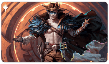 Outlaws of Thunder Junction Oko, the Ringleader Standard Gaming Playmat Key Art for Magic: The Gathering