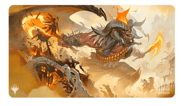 Outlaws of Thunder Junction Rakdos, the Muscle Standard Gaming Playmat Key Art for Magic: The Gathering