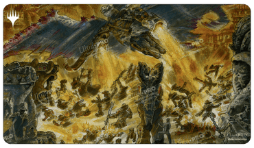Outlaws of Thunder Junction Pitiless Carnage Standard Gaming Playmat for Magic: The Gathering