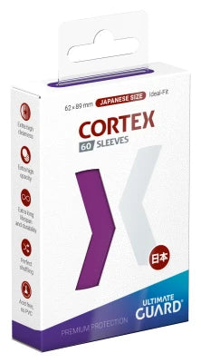 Ultimate Guard - Cortex Glossy Sleeves - Japanese Size - 60ct - Various Colours