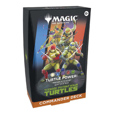 Teenage Mutant Ninja Turtles Commander Deck - Turtle Power! (WUBRG)
