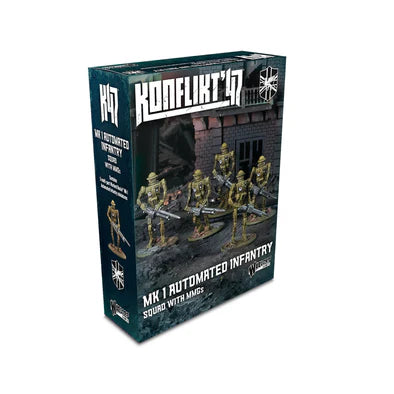 Konflikt '47 - British Commonwealth - Mk I Automated Infantry Squad with MMGs