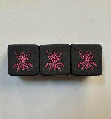 SkaredCast - Matte Black - Pink Pip