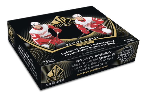2021-22 Upper Deck Sp Authentic Hockey Hobby Box
