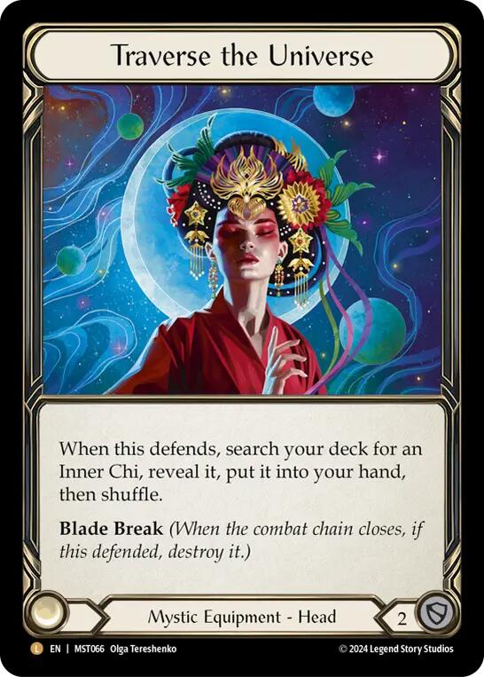 Traverse the Universe [MST066] (Part the Mistveil)  Rainbow Foil