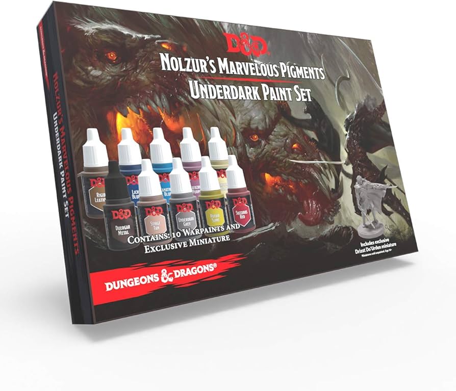 Nolzur's Marvelous Pigments: Underdark Paint Set