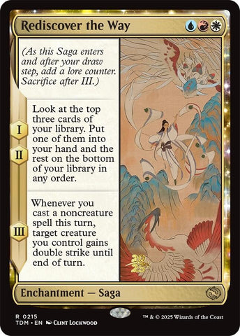Rediscover the Way [Tarkir: Dragonstorm Prerelease Promos]