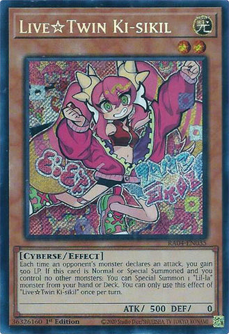 LiveTwin Ki-sikil [RA04-EN035] Secret Rare