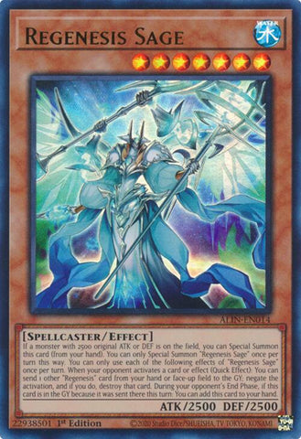 Regenesis Sage [ALIN-EN014] Ultra Rare