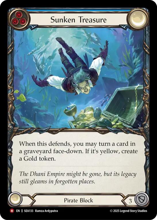 Sunken Treasure (Regular) [SEA133] (High Seas)