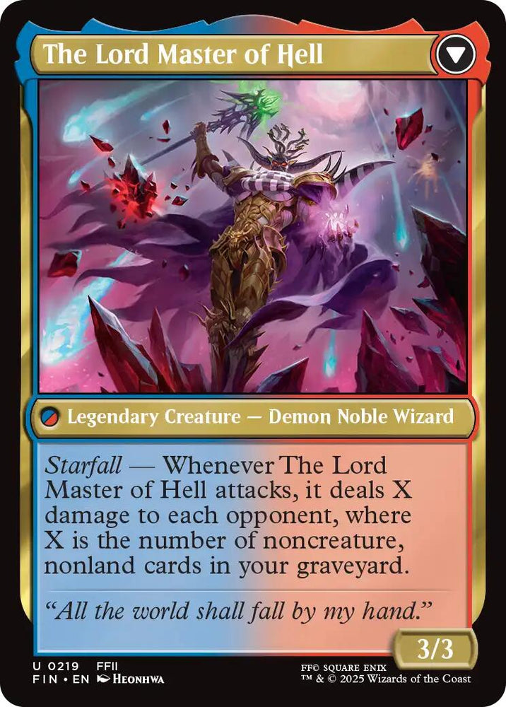 The Emperor of Palamecia // The Lord Master of Hell [FINAL FANTASY]