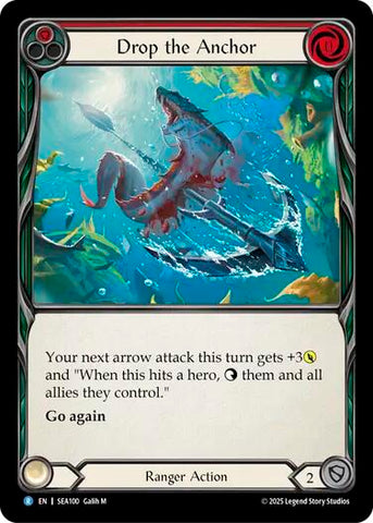 Drop the Anchor [SEA100] (High Seas)  Rainbow Foil