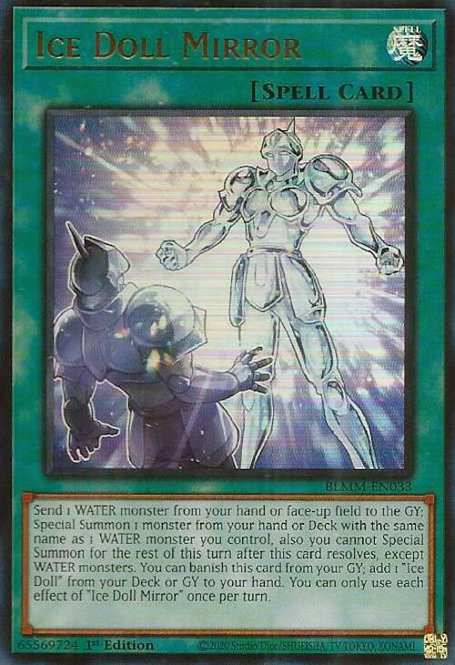 Ice Doll Mirror [BLMM-EN033] Ultra Rare