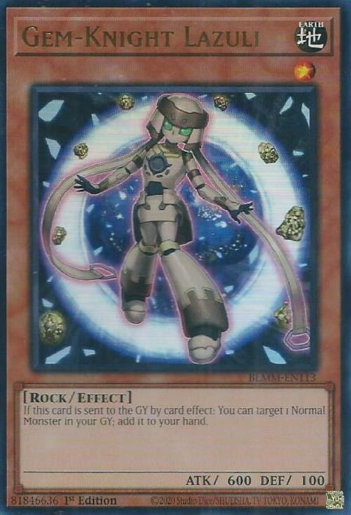 Gem-Knight Lazuli [BLMM-EN113] Ultra Rare