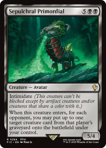 Sepulchral Primordial (Surge Foil) [FINAL FANTASY Commander]