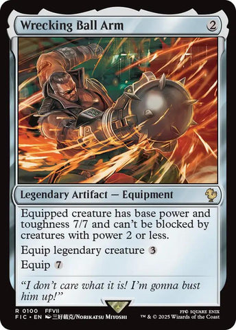Wrecking Ball Arm (Surge Foil) [FINAL FANTASY Commander]
