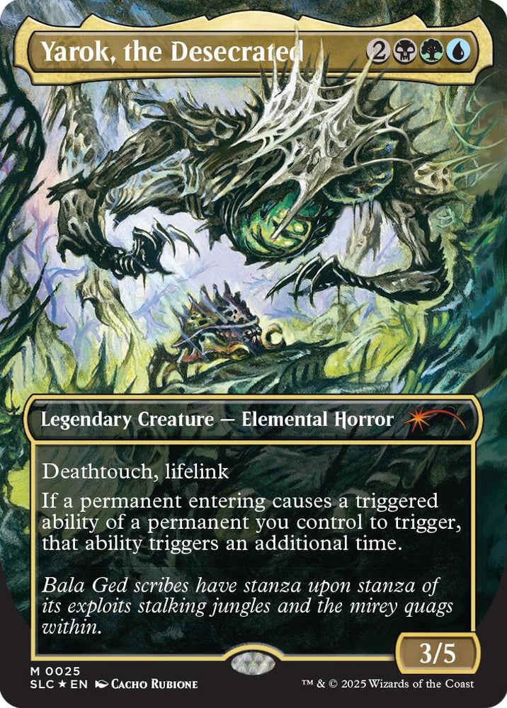 Yarok, the Desecrated (Halo Foil) [Secret Lair Countdown Kit]