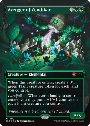 Avenger of Zendikar (Double Rainbow Foil) [Secret Lair Drop Series]