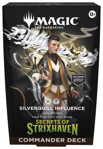 Secrets of Strixhaven Commander Deck - Silverquill Influence (WB)