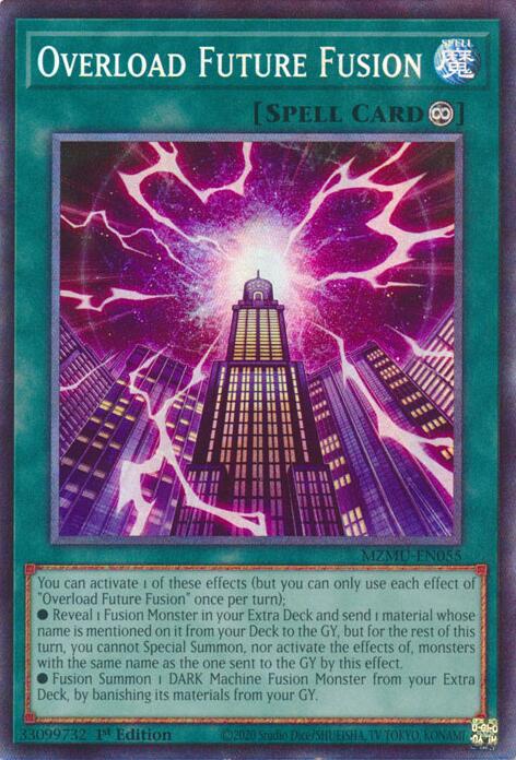 Overload Future Fusion (Collector's Rare) [MZMU-EN055] Collector's Rare