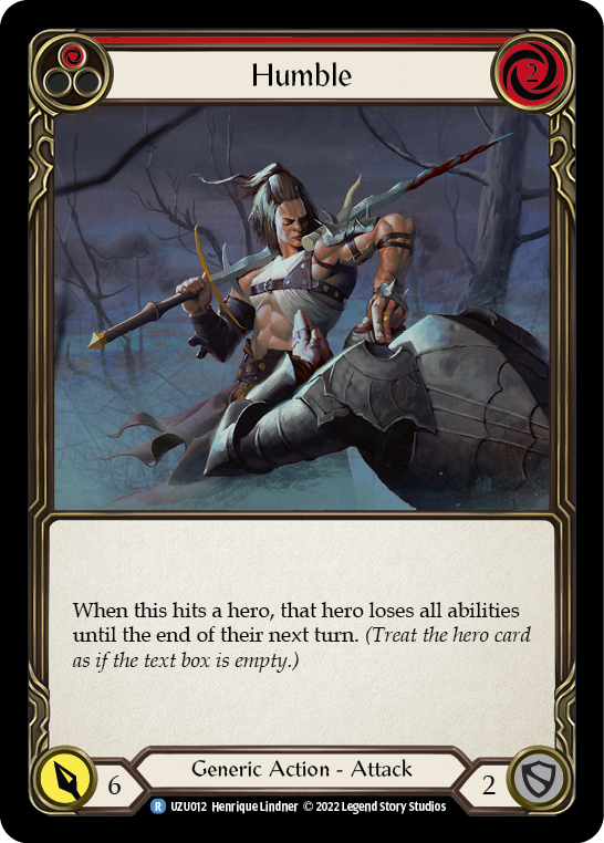 Humble (Red) [UZU012] (Outsiders Uzuri Blitz Deck)