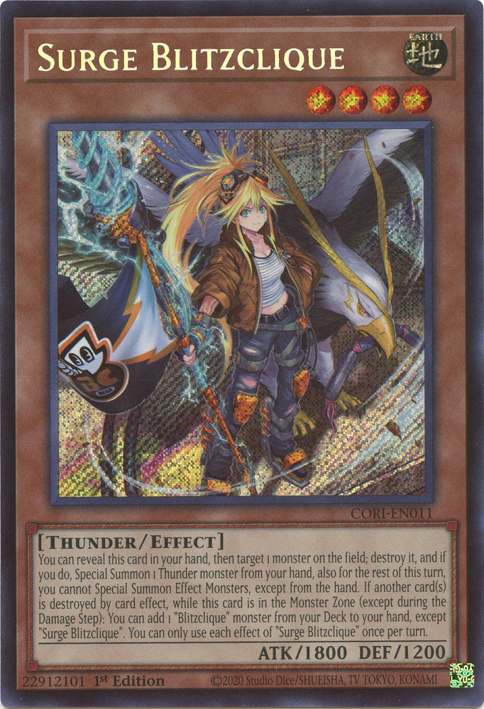 Surge Blitzclique [CORI-EN011] Secret Rare