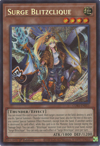 Surge Blitzclique [CORI-EN011] Secret Rare